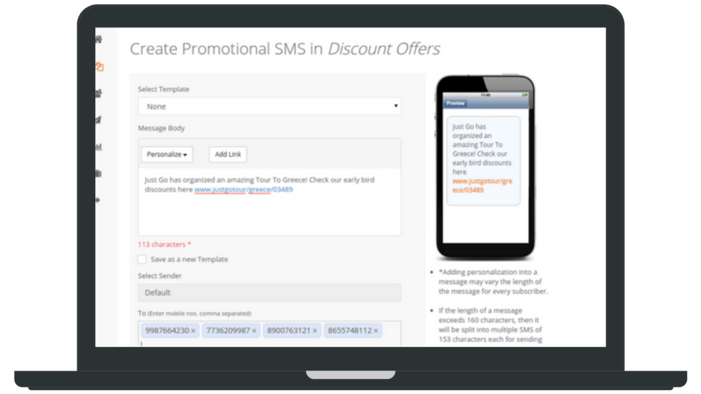 Integrated SMS Platform